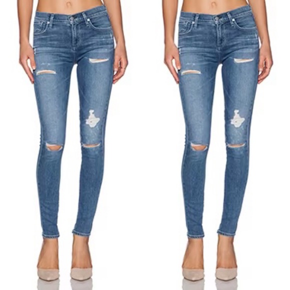 AGOLDE | Sophie High Rise Skinny Jeans - Picture 1 of 7